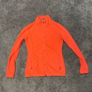 Puma light weight women’s small coral zip up jacket